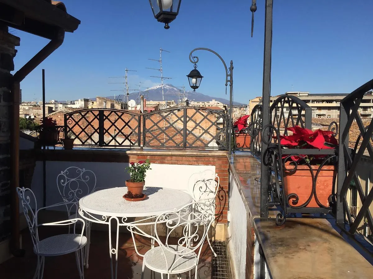 公寓 卡塔尼亚Casa Felice Nel Centro Storico, Tra Etna E Mare公寓