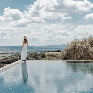 Corte Francigena , Montalcino Italien
